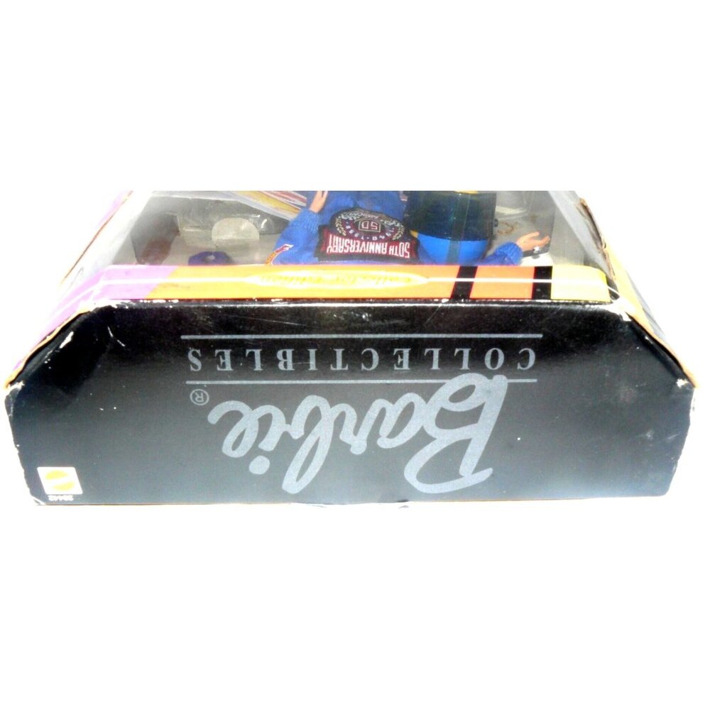 Barbie NASCAR 50th Anniversary Collector Doll New in Box Mattel COA Vintage - Picture 3 of 5